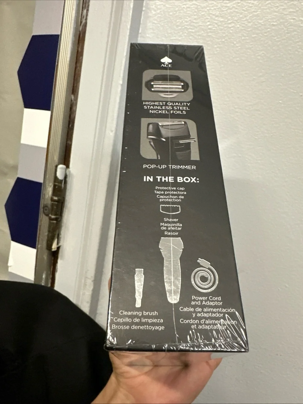 Ace 2.0 Electric Shaver for Men - Silver